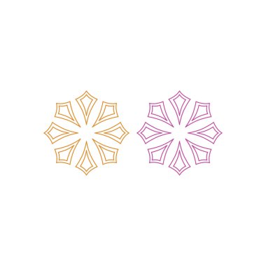 Ayurveda Resort, Otel İmza Sembol Logo Vektörü