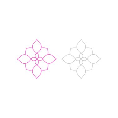 Ayurveda Resort, Otel İmza Sembol Logo Vektörü