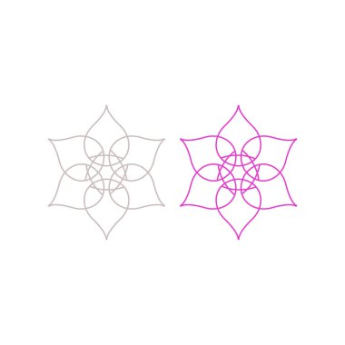 Ayurveda Resort, Otel İmza Sembol Logo Vektörü