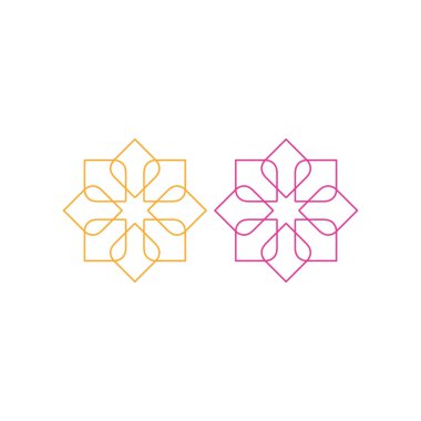 Ayurveda Resort, Otel İmza Sembol Logo Vektörü