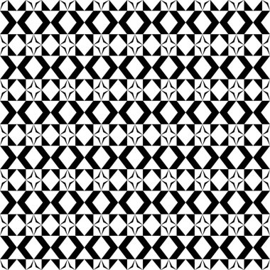 Geometrik Süslü Vektör Desenli Döşeme Arkaplanı