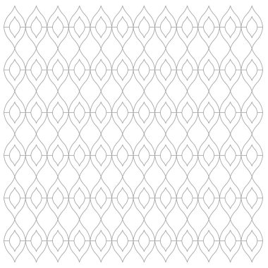 Lüks Geometrik Desen Doku Vektörü