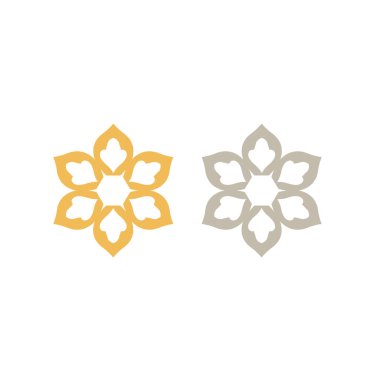 Lüks Spa Hamam Sağlık İşareti Sembol Logo Vektörü