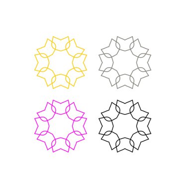 AYURVEDA HOŞGELDİNİZ ORNAMENTAL MANDALAS DESIGN beyaza çevirildi