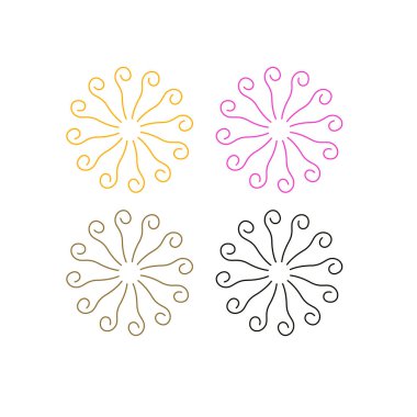 AYURVEDA HOŞGELDİNİZ ORNAMENTAL MANDALAS DESIGN beyaza çevirildi