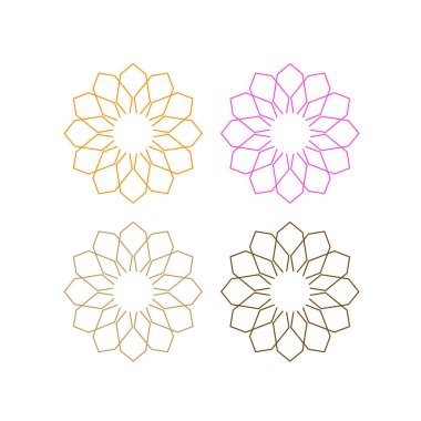 AYURVEDA HOŞGELDİNİZ ORNAMENTAL MANDALAS DESIGN beyaza çevirildi