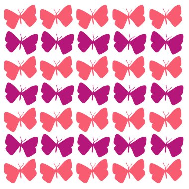 Şirin bahar kelebekleri DESIGN PATTERN