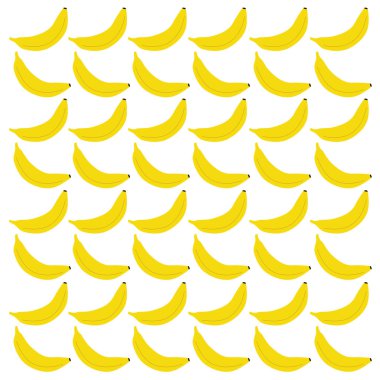 YELLOW BANANA DESIGN PATTERN TEXTURE BACKGROUND