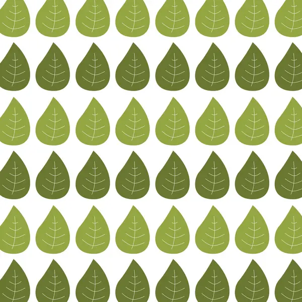 Botanical Floral Design Pattern Texture Background — Stock Vector