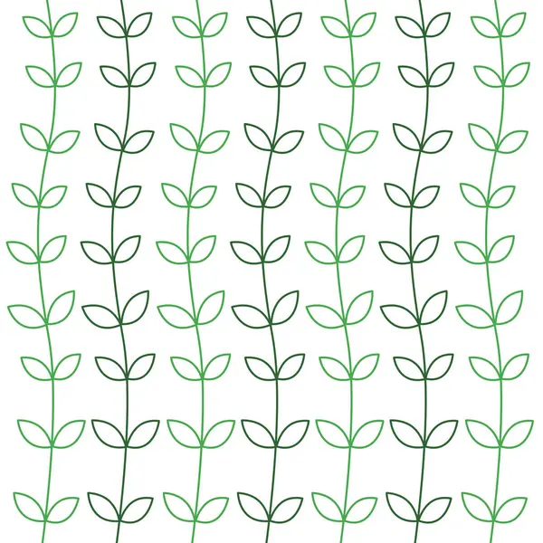Botanical Summer Pattern Texture Background Wallart Vector — Stock Vector