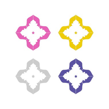 Lüks sağlık Ayurveda Spa Tatil Tabelası Sembol Logo Vektörü