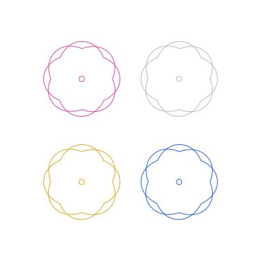 Lüks sağlık Ayurveda Spa Tatil Tabelası Sembol Logo Vektörü