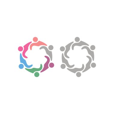 KÖRÜL İNSANLARI İŞARETİ İŞARETİ BÖLÜM BÖLGESİ Logo VECTOR