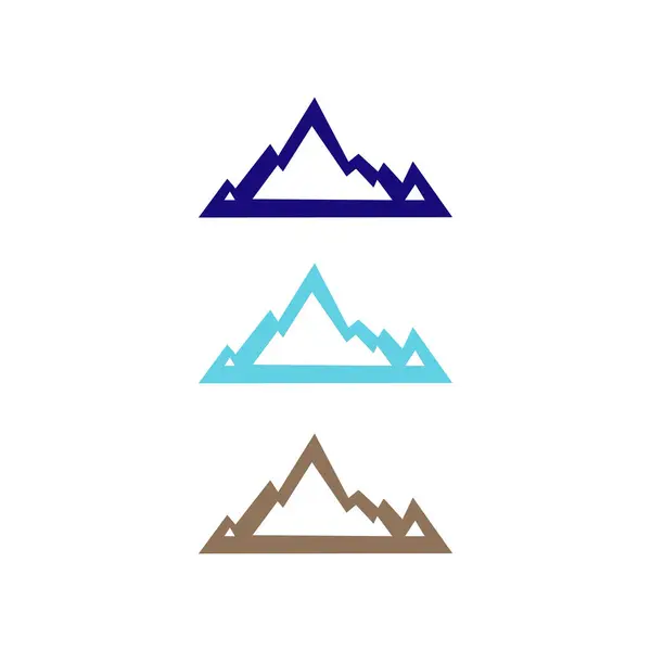 stock vector HIGH MOUNTAINS RESORT PEAK ADVENTURE TRAVEL SIGN SYMBOL CLIPART LOGO