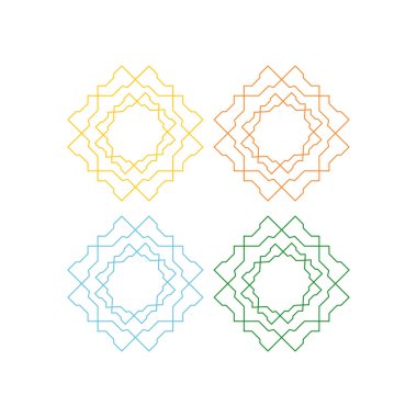 Ayurveda Spa Oteli Tatil Köyü Sembol Logo Vektörü