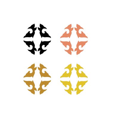 Ayurveda Spa Oteli Tatil Köyü Sembol Logo Vektörü