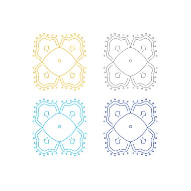 Ayurveda Spa Oteli Tatil Köyü Sembol Logo Vektörü