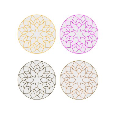 Ayurveda Spa Oteli Tatil Köyü Sembol Logo Vektörü