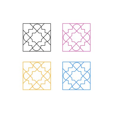 Ayurveda Spa Oteli Tatil Köyü Sembol Logo Vektörü