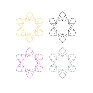 Ayurveda Spa Oteli Tatil Köyü Sembol Logo Vektörü