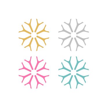 Ayurveda Spa Oteli Tatil Köyü Sembol Logo Vektörü