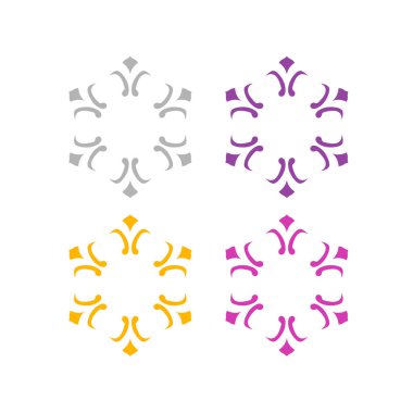 Ayurveda Spa Oteli Tatil Köyü Sembol Logo Vektörü