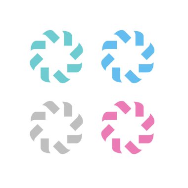 BİR ŞİMDİ DESİJN ELEMANTLARI İŞARETLER İŞARETİ VECTOR beyaza izole edildi