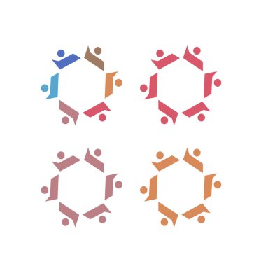 KÖRÜL İNSANLARI BİR İŞARETİ İŞARETİ VECTOR 'a İŞARETİ EDİLDİ