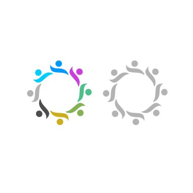 KÖRÜL İNSANLARI BİR İŞARETİ İŞARETİ VECTOR 'a İŞARETİ EDİLDİ