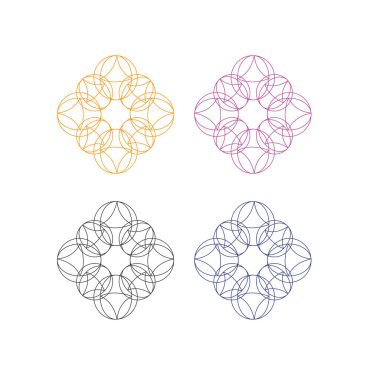 LUXURY ORNAMENTAL Üretici Logo İŞARETİ Beyaz VECTOR 'a İŞARETİ EDİLDİ