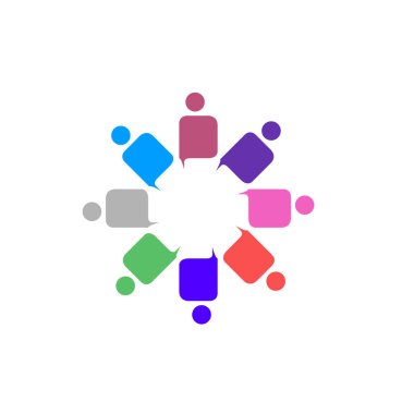 KÖRÜNCÜ İNSANLAR BİR İŞARETİ LOGO VECTOR