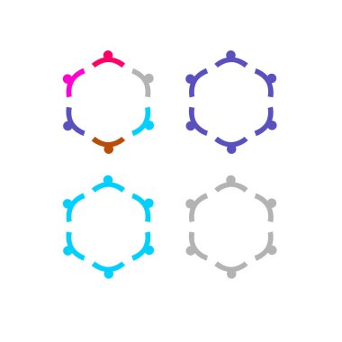 KÖRÜNCÜ İNSANLAR BİR İŞARETİ LOGO VECTOR