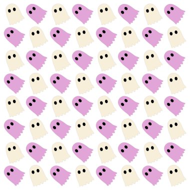 Cadılar Bayramı Hayaletleri DESİJN PATTERN TEXTure BAKASI VECTOR