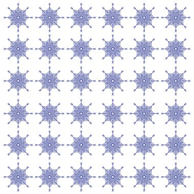 İskandinav Kış Taneleri Kalıpsal Döküm Arkaplan Vektörü