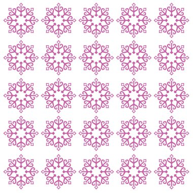 Kış Noel Romantizmi Desen Kalıbı Arkaplan Vektörü