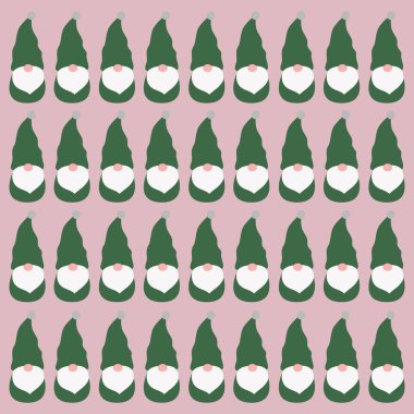 KOLORFUL RETRO CHRISTMAS DÜZİK PATTERN