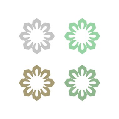 Ayurveda Spa Masaj Tatil Köyü Sembol Logo Vektörü