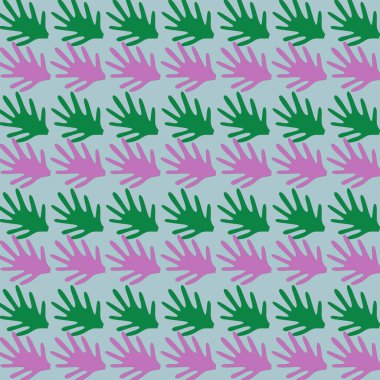 Botanik Yazı Yaprak Tasarımı Şablonu