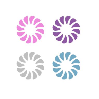 NATURAL MANDALA İşaret Sembolü Logo VECTOR