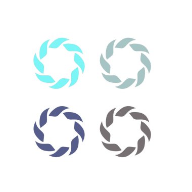 NATURAL MANDALA İşaret Sembolü Logo VECTOR