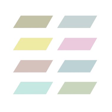 BLANK Kağıt Etiketleri Renkli Laboratuar Ürünleri BAĞLARI