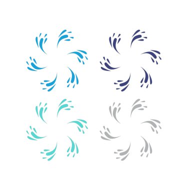 Su İşaret Sembolü Logo VECTOR 'u düşürür