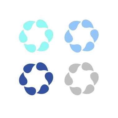 Su İşaret Sembolü Logo VECTOR 'u düşürür