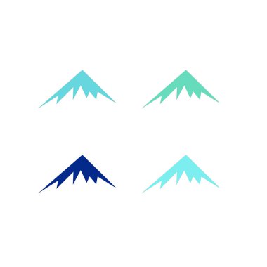 BLUE HILLS İşaret Sembolü Logo VECTOR beyaza izole edildi