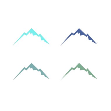 BLUE HILLS İşaret Sembolü Logo VECTOR beyaza izole edildi