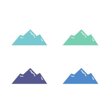 BLUE HILLS İşaret Sembolü Logo VECTOR beyaza izole edildi