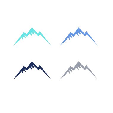 BLUE HILLS İşaret Sembolü Logo VECTOR beyaza izole edildi