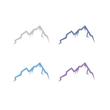 BLUE HILLS İşaret Sembolü Logo VECTOR beyaza izole edildi