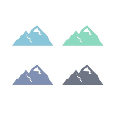 BLUE HILLS İşaret Sembolü Logo VECTOR beyaza izole edildi