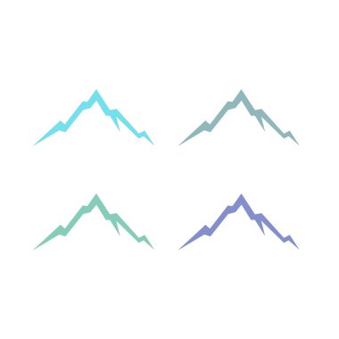 BLUE HILLS İşaret Sembolü Logo VECTOR beyaza izole edildi